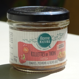 Rillettes de Thon - Tomate Poivron Olive